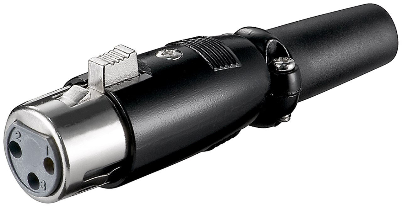 Connettore XLR femmina per microfono 3 Pin Connettore XLR femmina per microfono 3 Pin